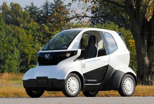 日本本田实施超小型电动汽车的实际道路测试