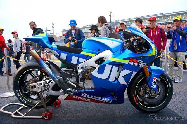 参战MotoGP下一赛季的铃木摩托车GSX-RR预