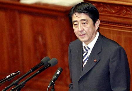 日本首相安倍晋三（资料图）